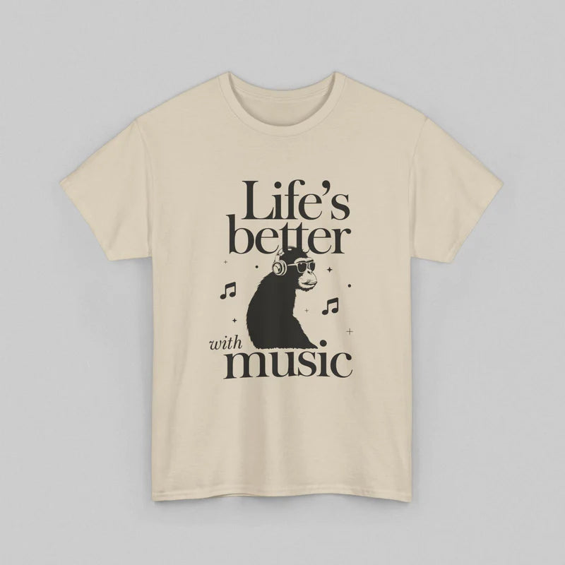 Life's Better with Music Women's T-Shirt