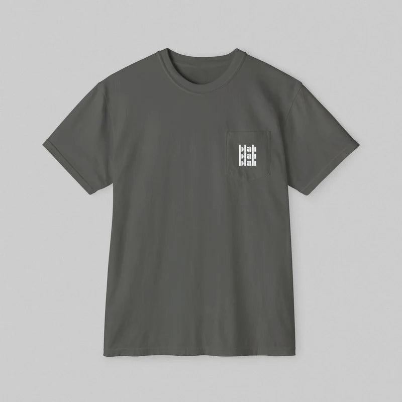 Blah Blah Blah! Men's Pocket T-Shirt